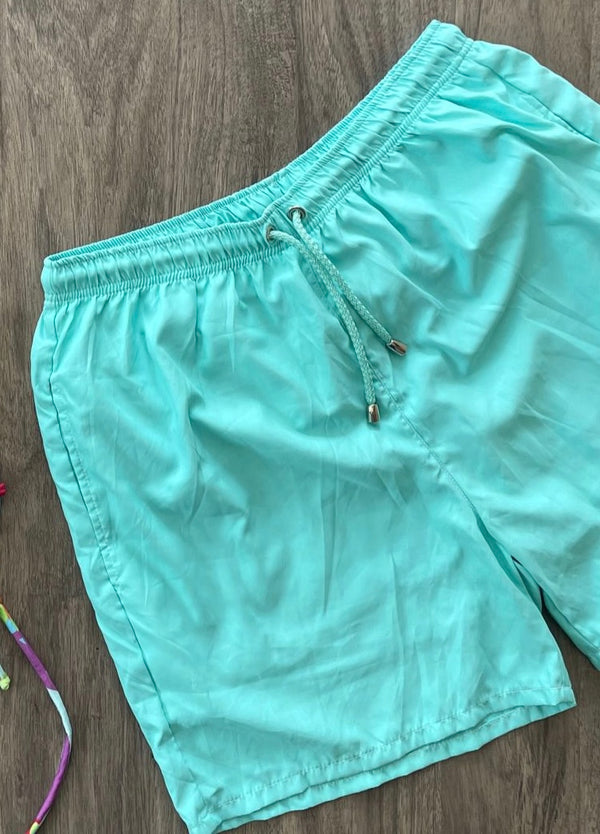 Blue Aqua Swimming Trunk